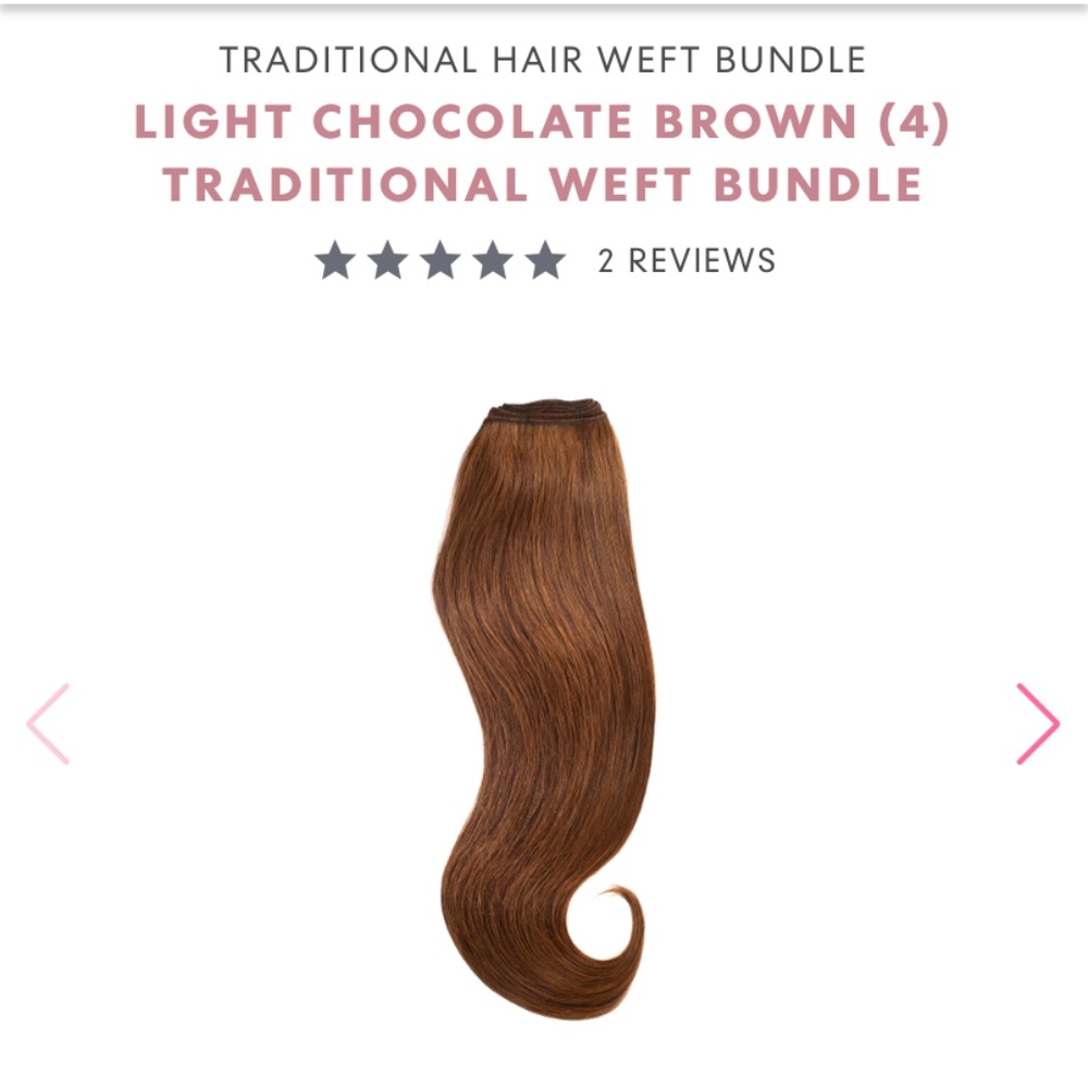 Glamseamless Machine Weft Bundle - Light Chocolate Brown